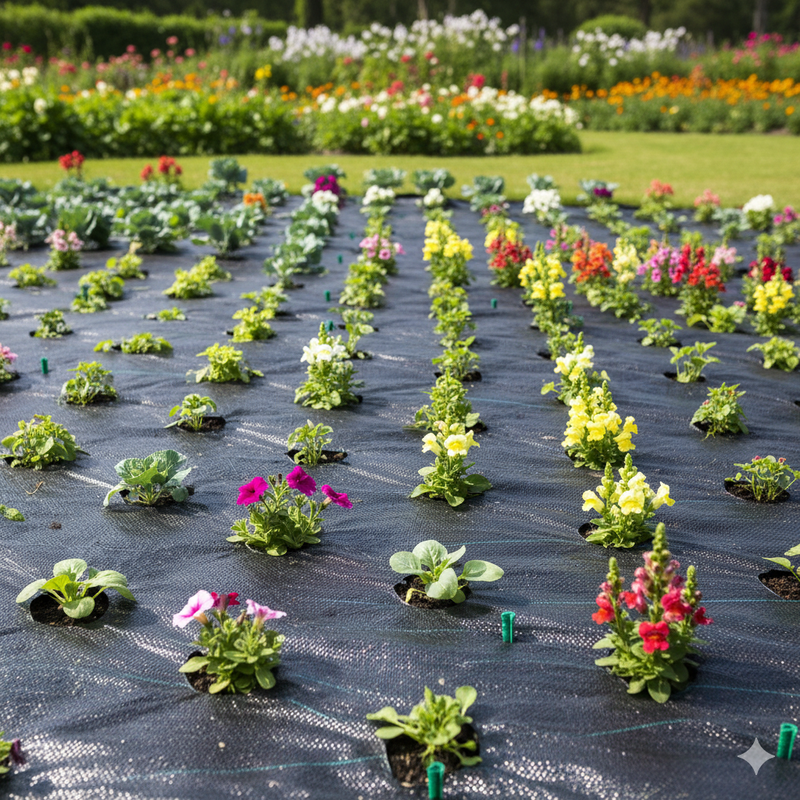 Manta Anti-Ervas 10un – Proteção Premium para Jardim e Lavoura