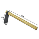 Enxada de Jardim com Cabo de Madeira – Ferramenta Portátil para Plantio