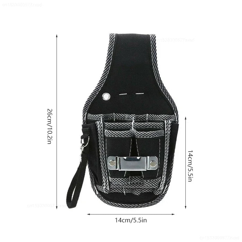 Bolsa de Ferramentas em Nylon 600D – Cinturão Organizador para Eletricista e Manutenção