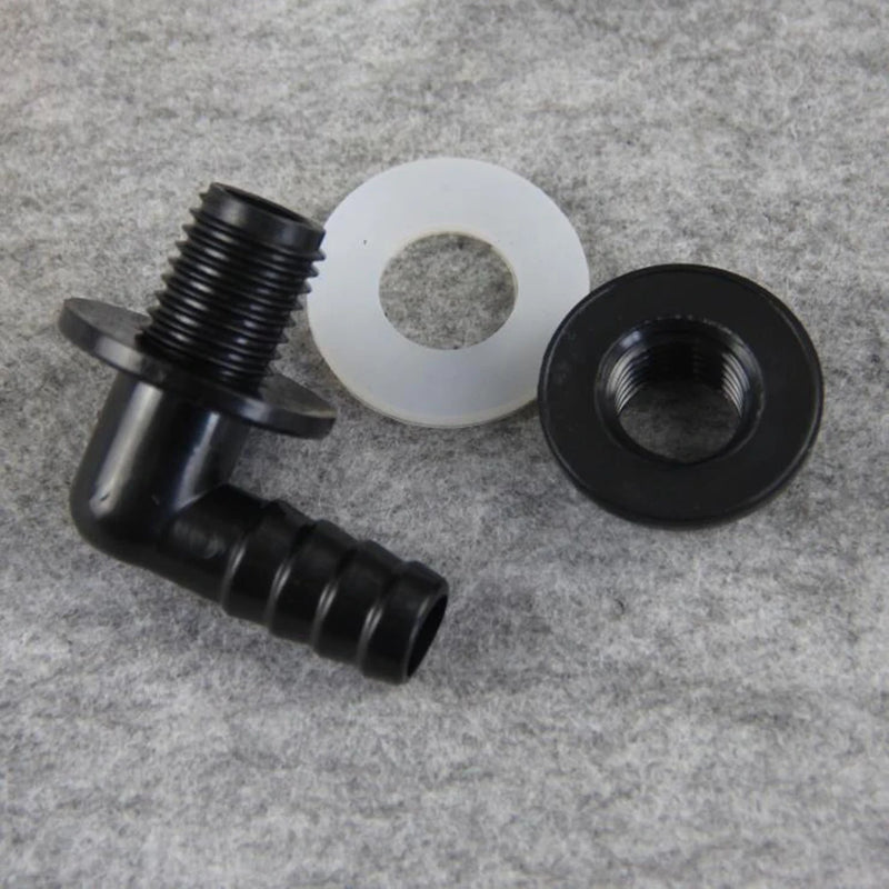Conector Cotovelo 3/8" a 14mm – Adaptador para Mangueira e Tanque de Água