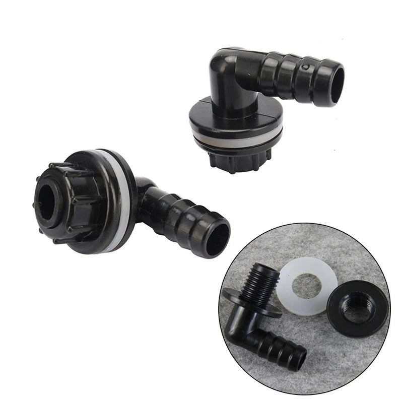 Conector Cotovelo 3/8" a 14mm – Adaptador para Mangueira e Tanque de Água
