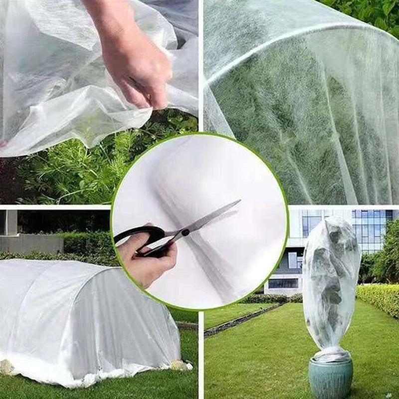 Capa Protetora Térmica para Plantas – Anticongelante em Tecido Não Tecido