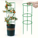 Suporte Circular para Plantas com 2 Camadas – Estrutura para Vasos e Jardins
