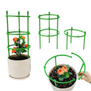 Suporte Circular para Plantas com 2 Camadas – Estrutura para Vasos e Jardins
