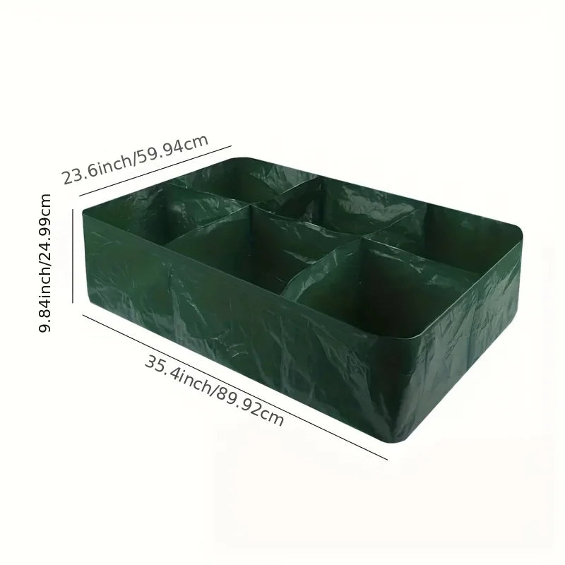 Saco de Cultivo Redondo – Vaso de Jardim para Hortaliças, Flores e Ervas