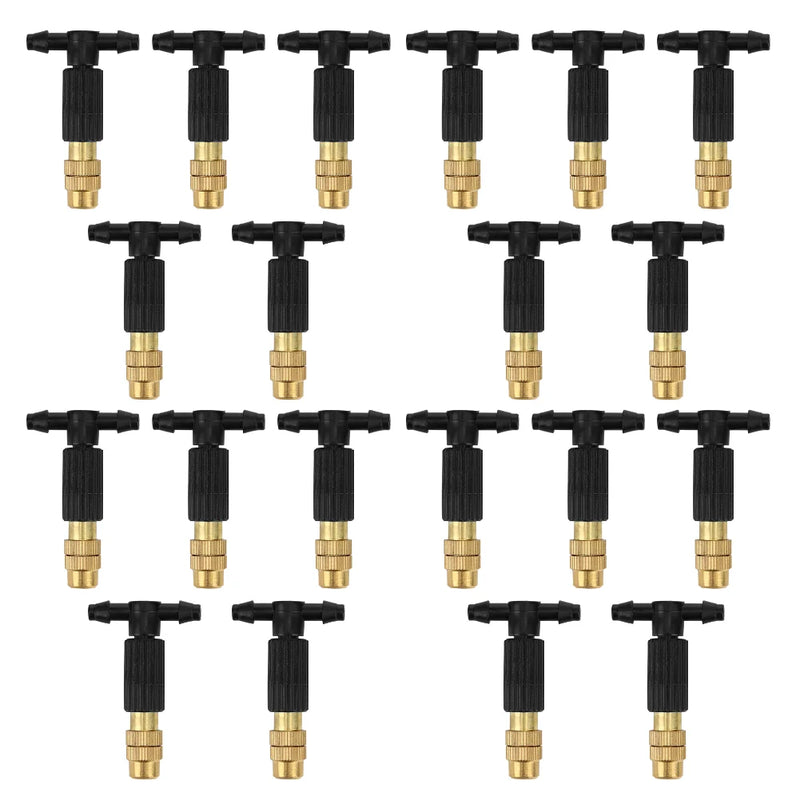 Bicos Nebulizadores Ajustáveis 4/7mm para Irrigação (5 a 20 unid.)