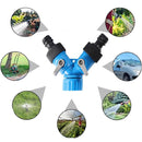 Conector Y com Válvula – Adaptador de Torneira 3/4" para Irrigação e Lavagem