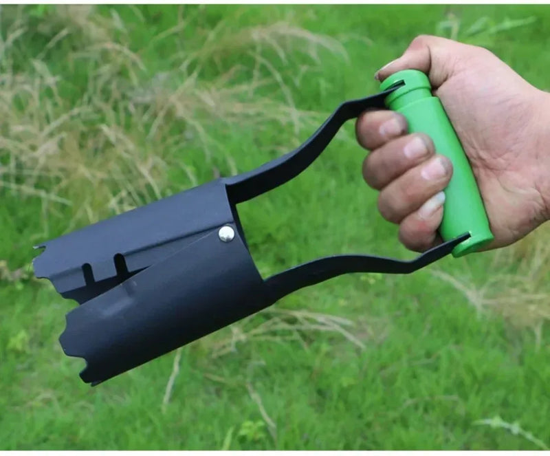 Transplantador de Mudas Manual – Ferramenta de Jardinagem Profissional