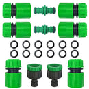 Conector Rápido ABS para Mangueira de Jardim 1/2” – União Dupla Masculina