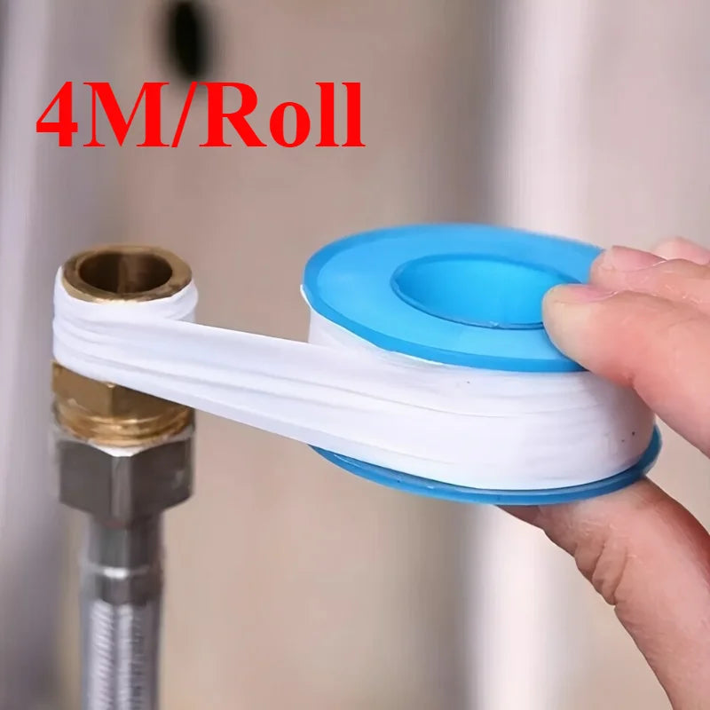 Fita de Vedação PTFE 4M – Teflon Anti-Vazamento para Tubos e Conexões