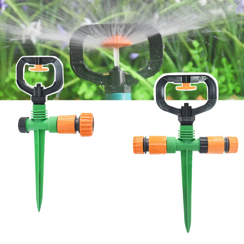 Aspersor Giratório 360° – Irrigação Automática para Jardim e Gramado