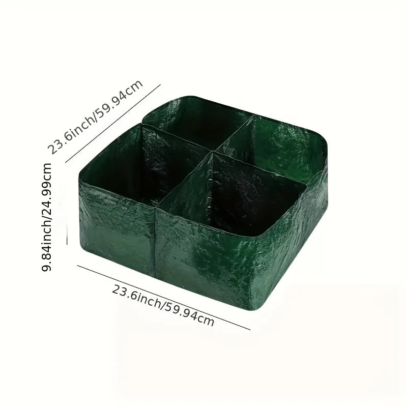 Saco de Cultivo Redondo – Vaso de Jardim para Hortaliças, Flores e Ervas