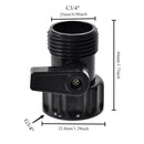 Conector com Válvula para Irrigação – Controle Ajustável de Água