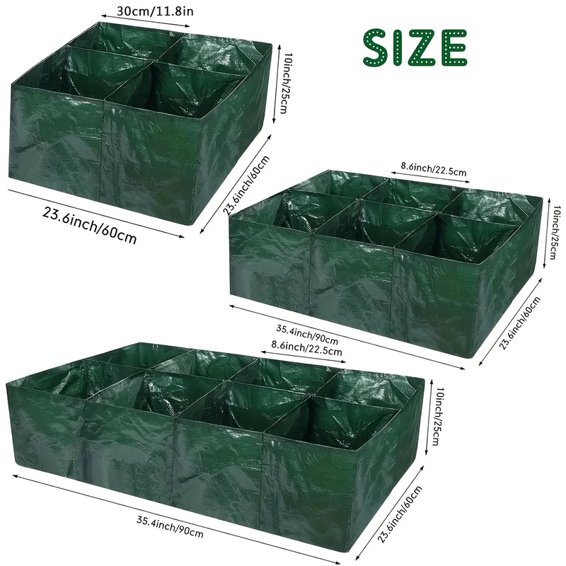 Saco de Cultivo Redondo – Vaso de Jardim para Hortaliças, Flores e Ervas