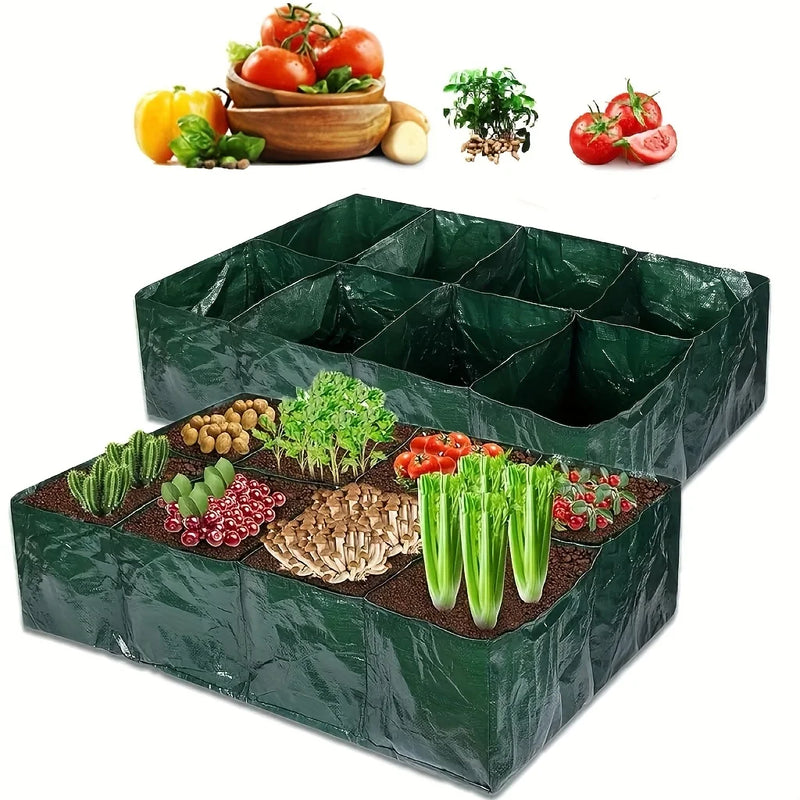 Saco de Cultivo Redondo – Vaso de Jardim para Hortaliças, Flores e Ervas