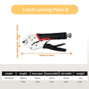 Alicate de Pressão em Aço Carbono – Alta Fixação e Torque