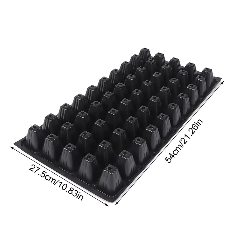 Kit 2 Bandejas de Mudas 50 Células – Germinação Segura