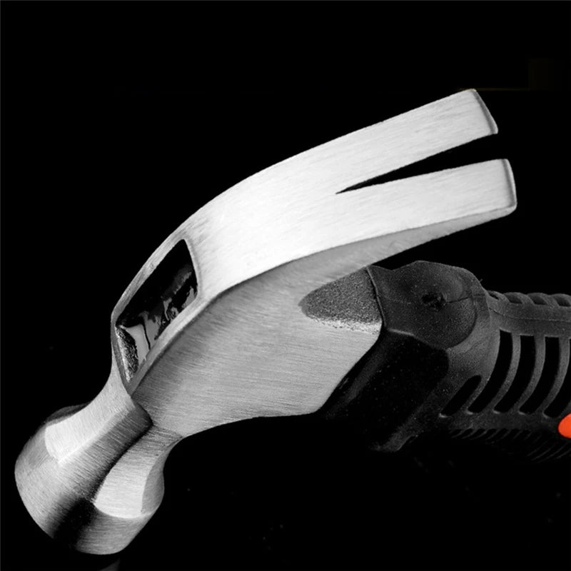 Mini Martelo de Garra Portátil 16cm – Aço Inoxidável com Cabo Ergonômico