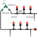 Kit de Irrigação Automática por Gotejamento com Mangueira Ajustável