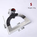 Enxada Furada Profissional de Aço Carbono – Capina e Afrouxamento do Solo Sem Esforço