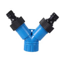 Conector Y com Válvula – Adaptador de Torneira 3/4" para Irrigação e Lavagem
