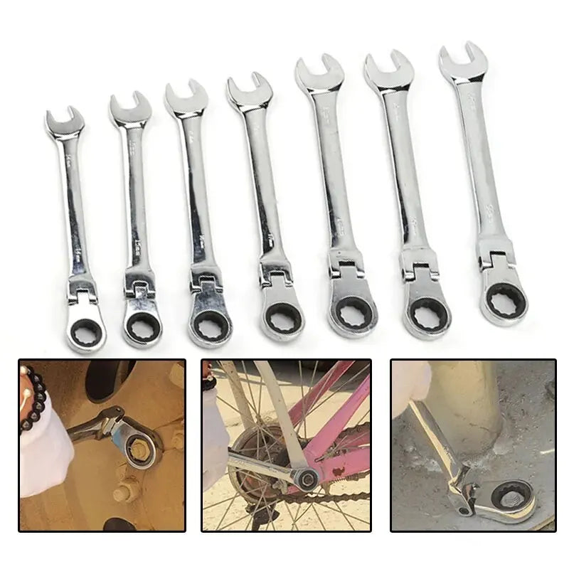 Chave Catraca Ajustável 8mm-10mm – Alta Precisão e Resistência