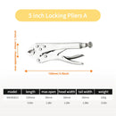 Alicate de Pressão em Aço Carbono – Alta Fixação e Torque